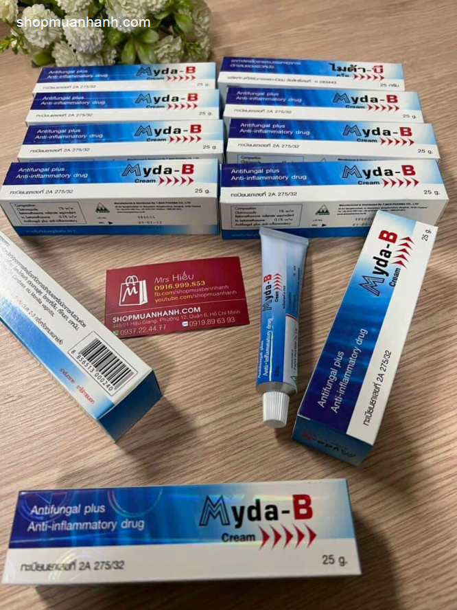 Tuýp kem Myda B Cream Thái Lan Dưỡng Da Mặt-1