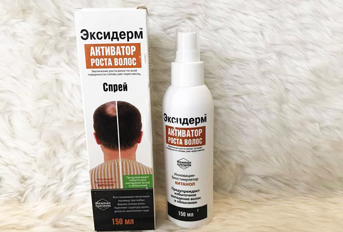 Xịt Kích Mọc Tóc - Trị Hói Của Nga Dầu Gội Dầu Xả-1