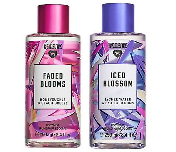 Xịt Thơm Toàn Thân Victoria’s Secret Pink Wild Blooms Iced Blooms Nước Hoa-1