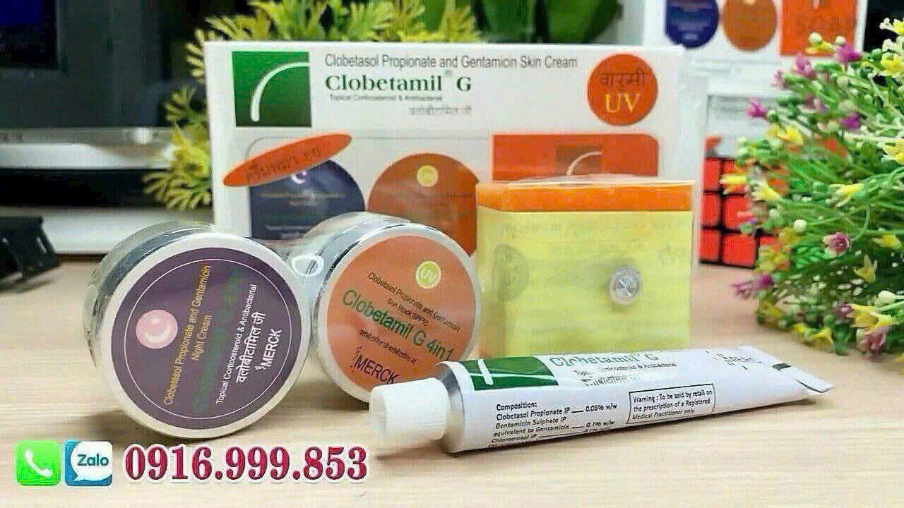Bộ Trị Nám Tàn Nhang Cao Cấp Clobetamil G Thái Lan