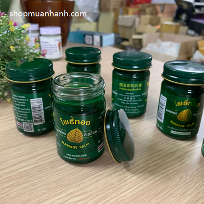 Dầu cù là Massage Balm lá bồ đề 50g-6