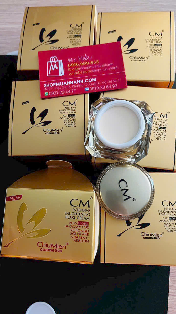 Kem CM Trân Châu Ngọc Trai Dưỡng Trắng Trị Nám Tàn Nhang-1