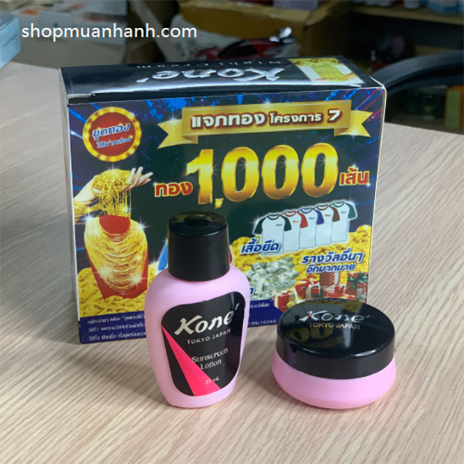 Kem Dưỡng Trắng Da Ban Đêm Night Cream Kone Thái Lan-2