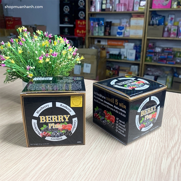 Kem Dưỡng Trắng Da Trị Nám Berry Plus Extra Whitening Cream Thái Lan-4