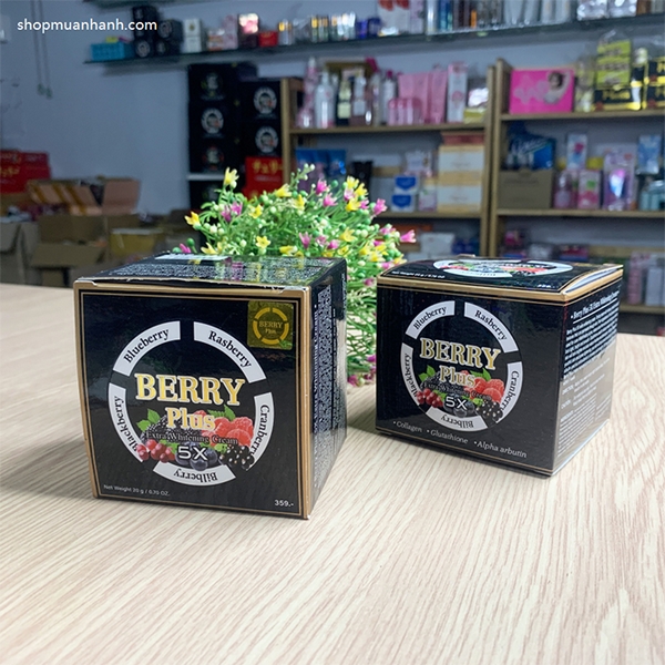 Kem Dưỡng Trắng Da Trị Nám Berry Plus Extra Whitening Cream Thái Lan-5