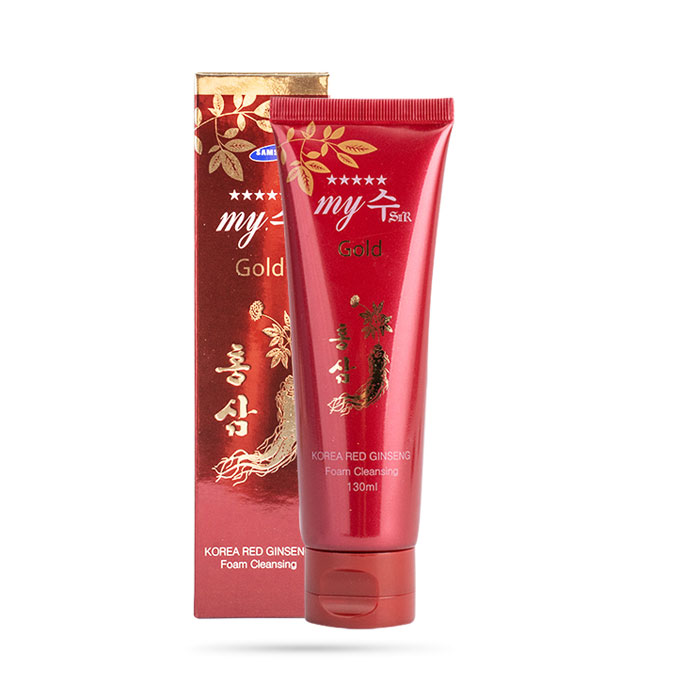 Sữa Rửa Mặt Hồng Sâm Đỏ My Gold Chính Hãng-1