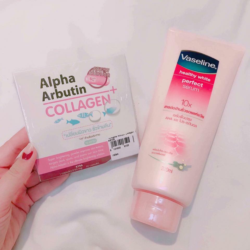 Dưỡng Thể Vaseline Healthy White Perfect Serum 10X-2