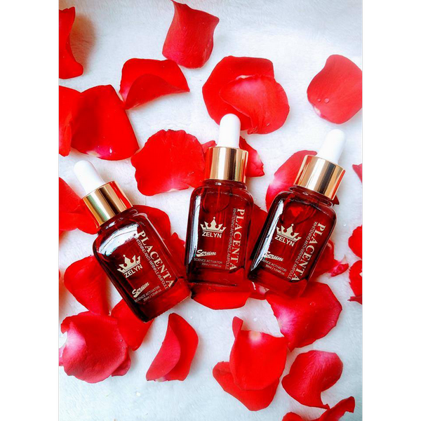 Serum Nhau Thai Cừu Placenta Whitening Anti-Wrinkle Ampoule 30ml-1