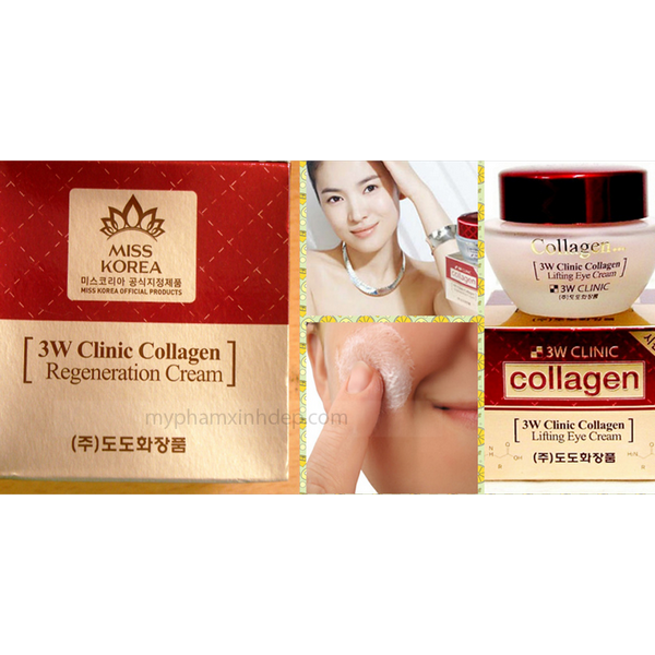 Kem Dưỡng Trắng Da Chống Lão Hóa 3W Clinic Collagen-2