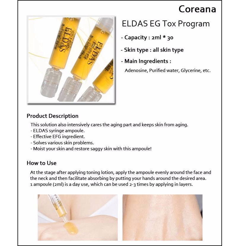 Tế Bào Gốc Chống Lão Hóa Coreana Eldas Hàn Quốc-2