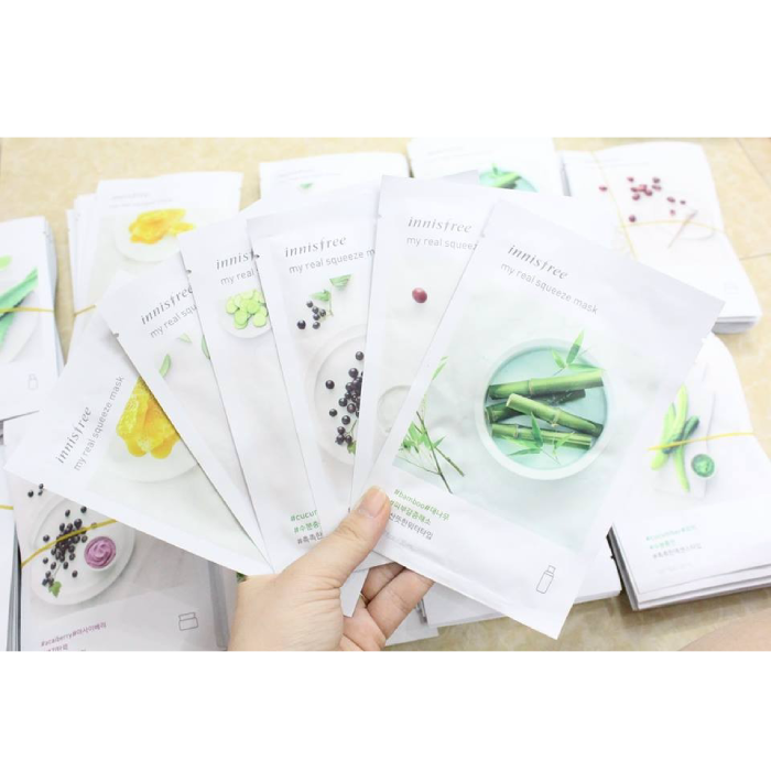 Mặt Nạ Giấy Cao Cấp Innisfree Real Squeeze Mask-1