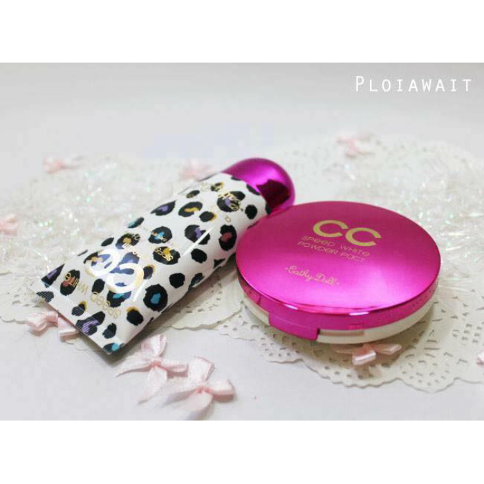 Phấn Phủ Nén Cathy Doll CC Speed White Powder Pact Chính Hãng-2