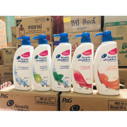 Dầu Gội Head And Shoulder 480ml Thái Lan-1