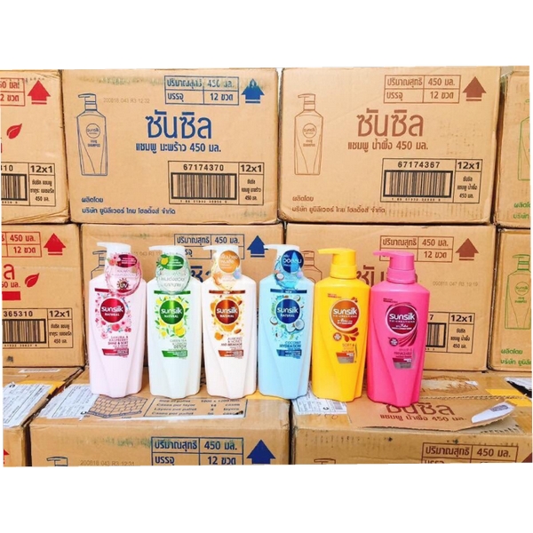 Dầu Gội Sunsilk Thái Lan Mẫu Mới Chính Hãng 450ml-3