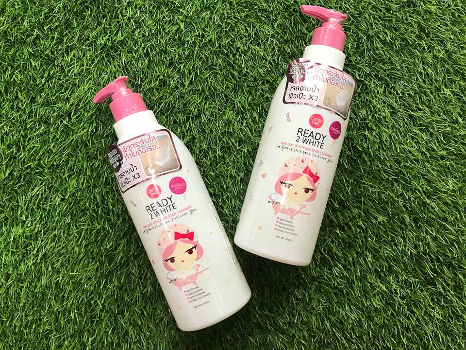 Sữa Tắm Trắng Da Cathy Doll Ready 2 White One Day Whitener Thái Lan-1