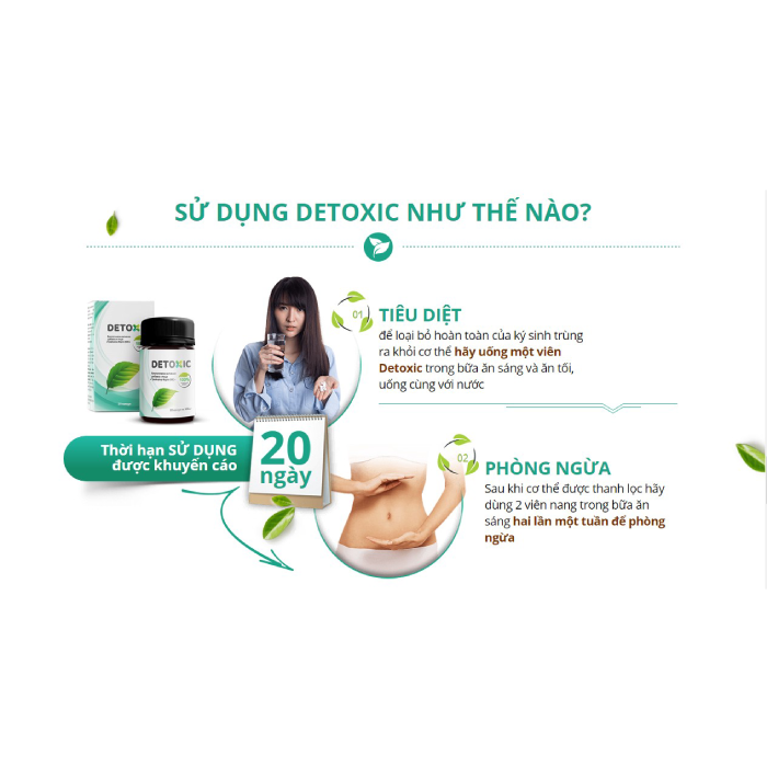 Thuốc Dành Cho Hệ Tiêu Hóa Yếu, Chống Suy Tim Detoxic-2