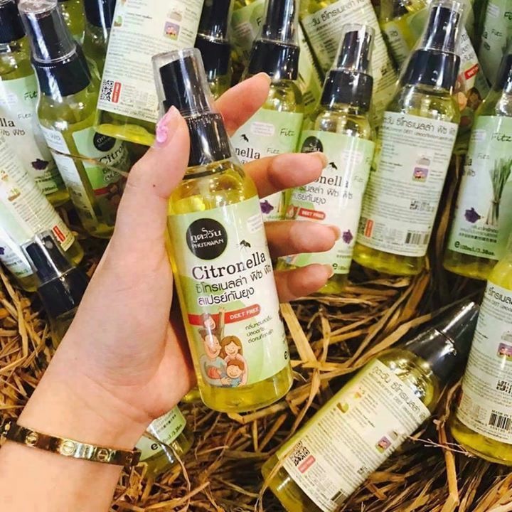 Tinh Dầu Xịt Chống Muỗi - Côn Trùng Phutawan-1