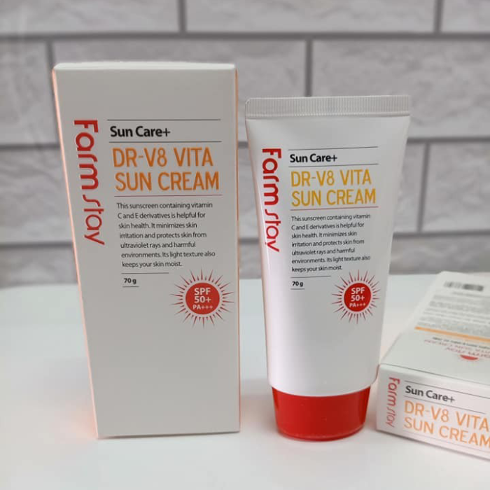 Kem Chống Nắng Farm Stay DR-V8 Vita Sun Cream-2