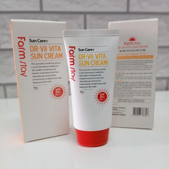 Kem Chống Nắng Farm Stay DR-V8 Vita Sun Cream-3