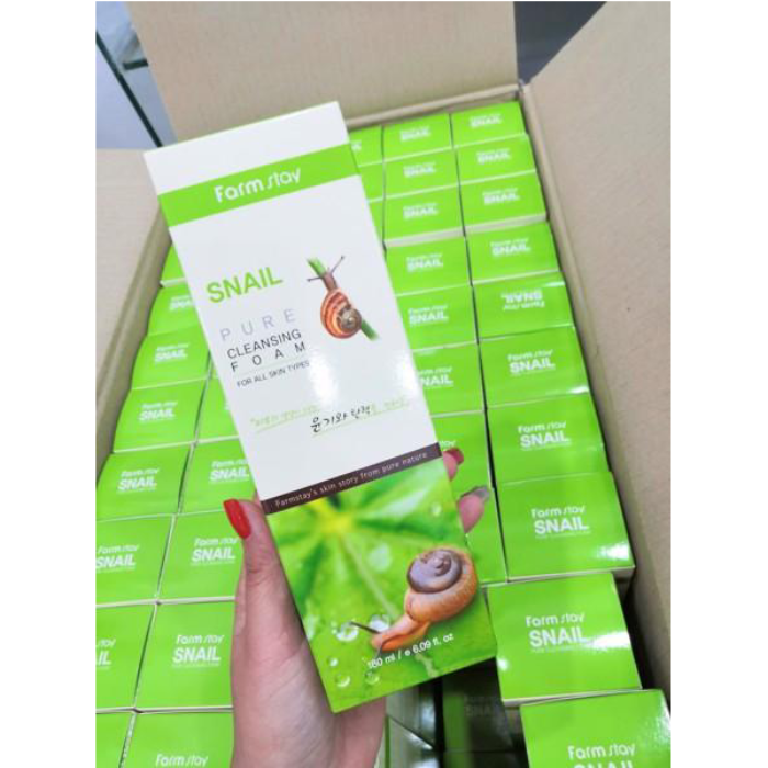 Sữa Rửa Mặt Farm Stay Chiết Xuât Ốc Sên 180ml-1