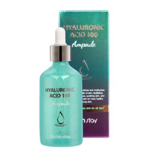 Tinh chất Farmstay Hyaluronic Acid 100 Ampoule(SER09)- Hàn Quốc-4