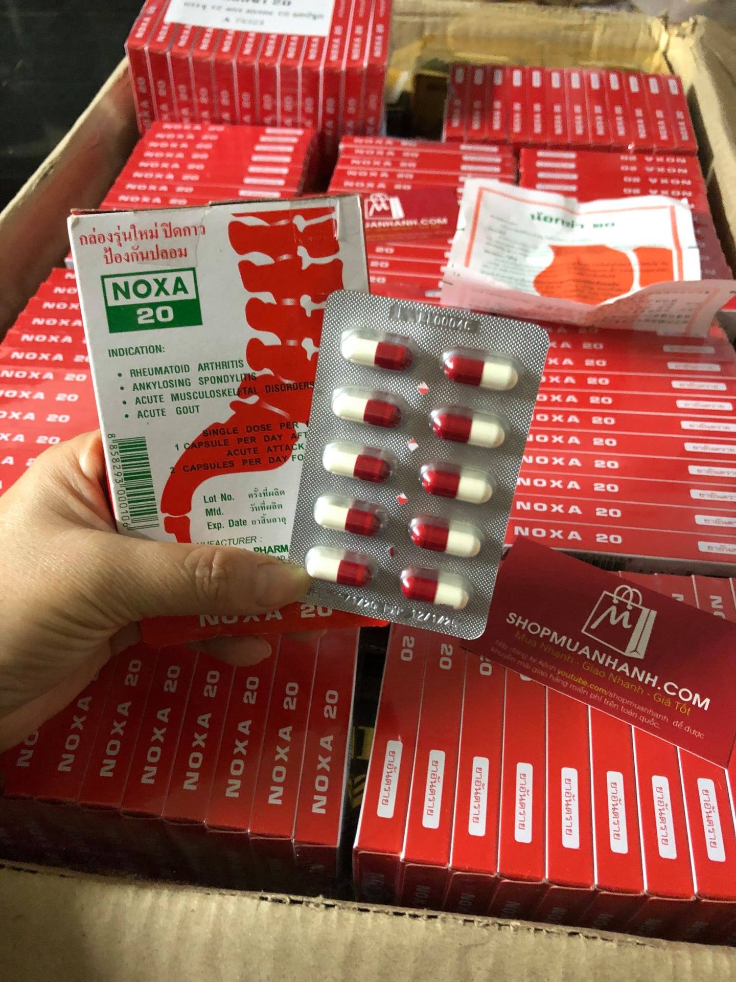 Xương khớp NoXa 20 Thái Lan Chính Hãng-2