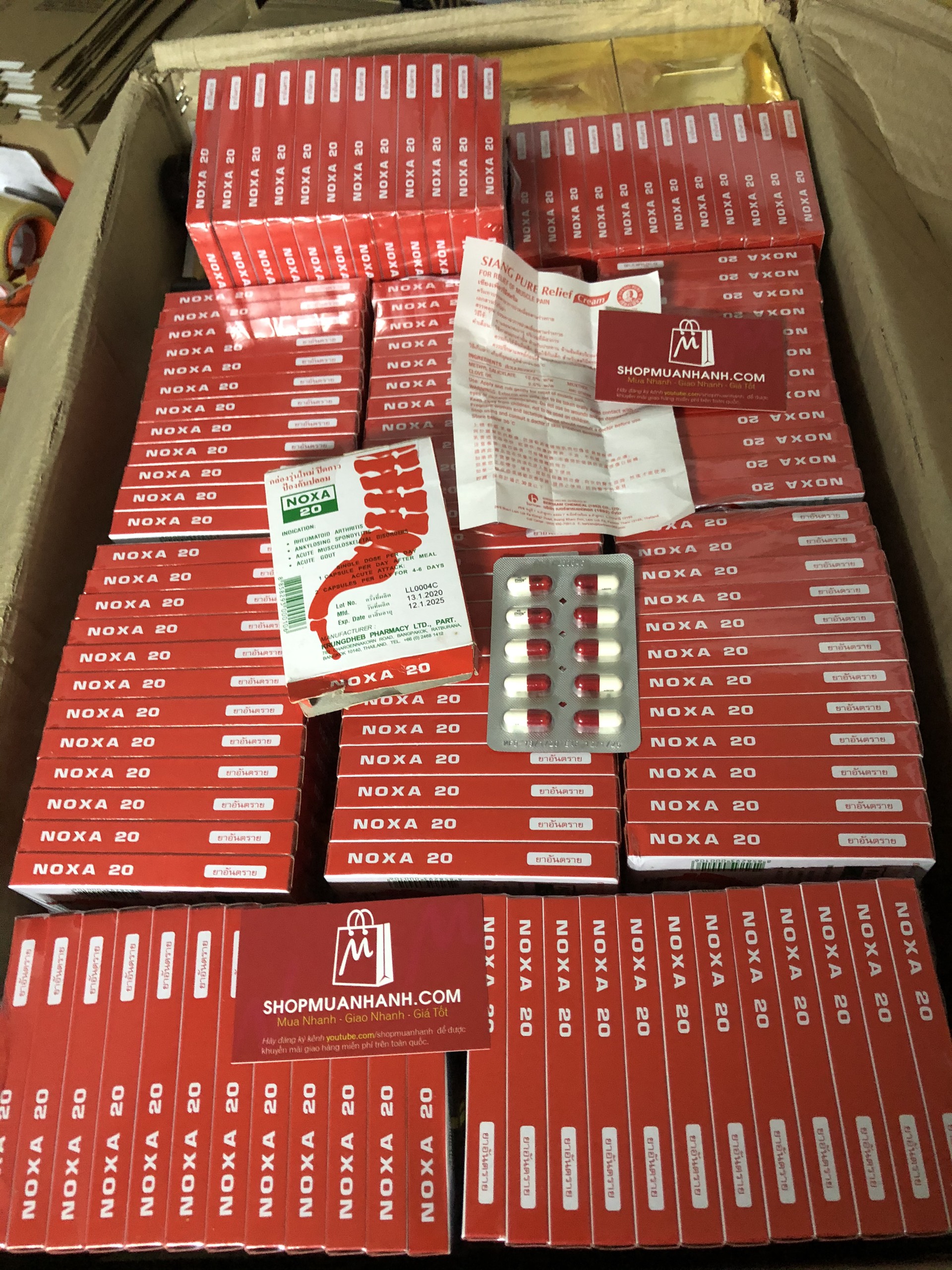 Xương khớp NoXa 20 Thái Lan Chính Hãng-3